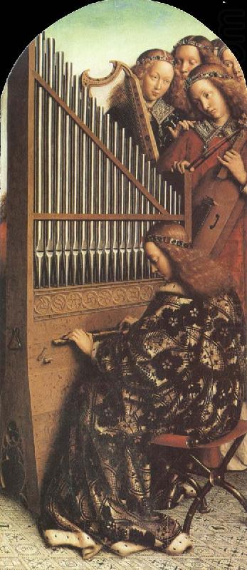 Organ from The Ghent Altarpiece, Jan Van Eyck